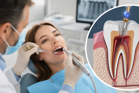 How much does a root canal cost in Burlington